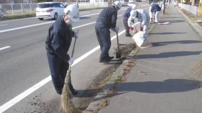 今年も「船川港湾区域アダプト・ロード・プログラム」の清掃活動を行いました！