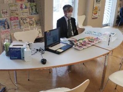 秋田県立大学(秋田キャンパス)での会社説明会