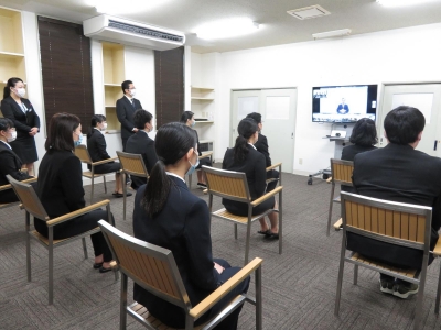 入社式開催のご報告