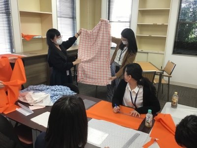 手作りマスク完成報告