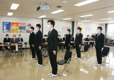 令和3年度入社式を行いました。