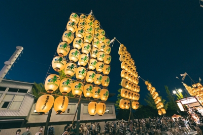 地域の伝統を未来へつなぐ。秋田竿燈まつり3年ぶりの開催！