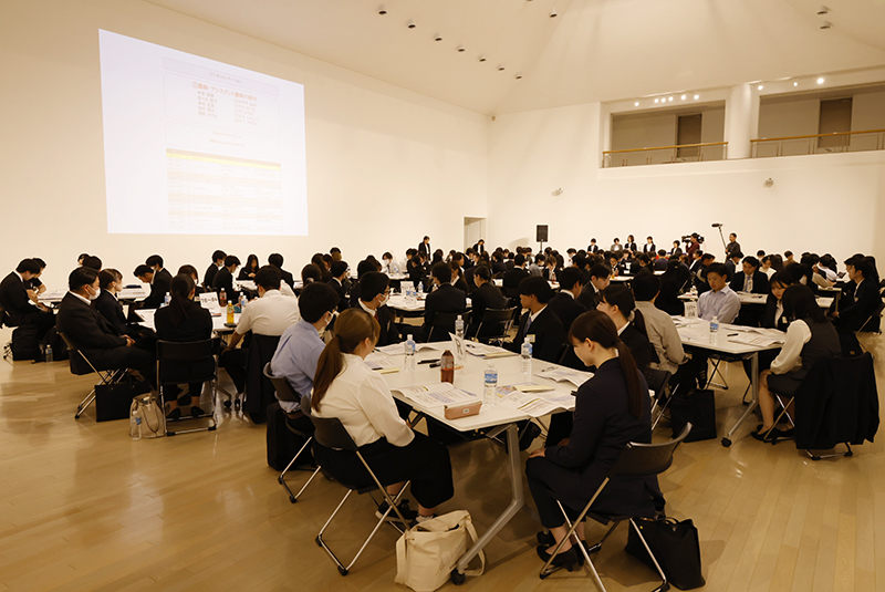 サムネイル:新入向け社員研修「フレッシュマンの集い」に参加