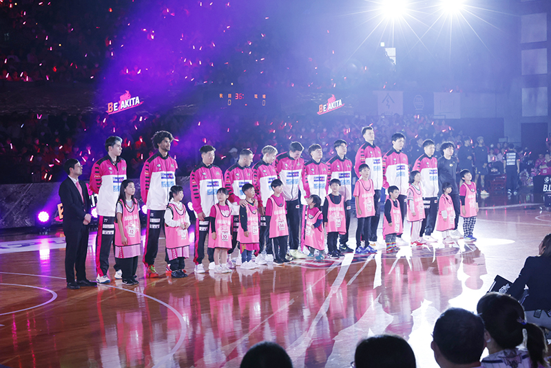 サムネイル:バスケット 秋田ノーザンハピネッツCS進出目指し秋田一丸！