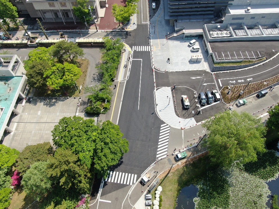 道他24号市道千秋明徳町1号線道路改良工事