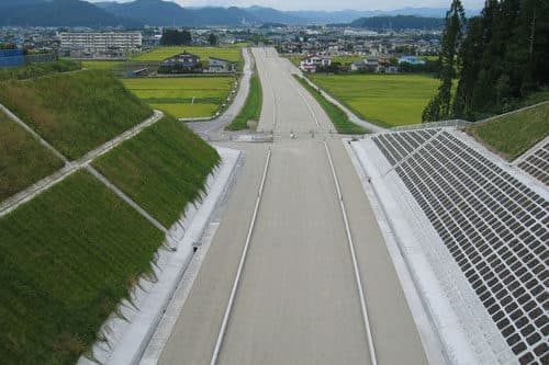国道282号線道路改築工事