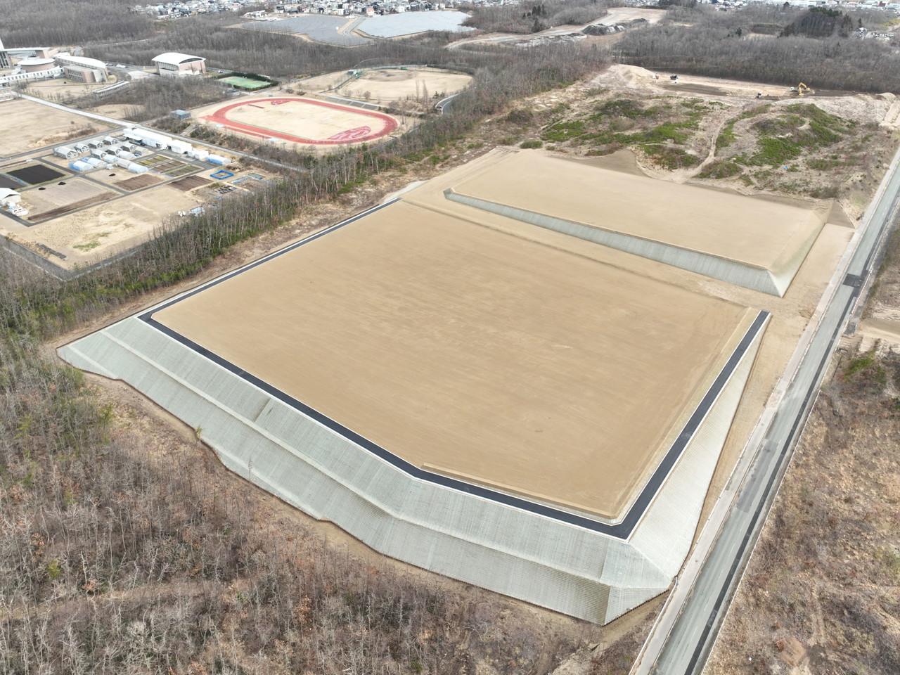 下新城　造成工事