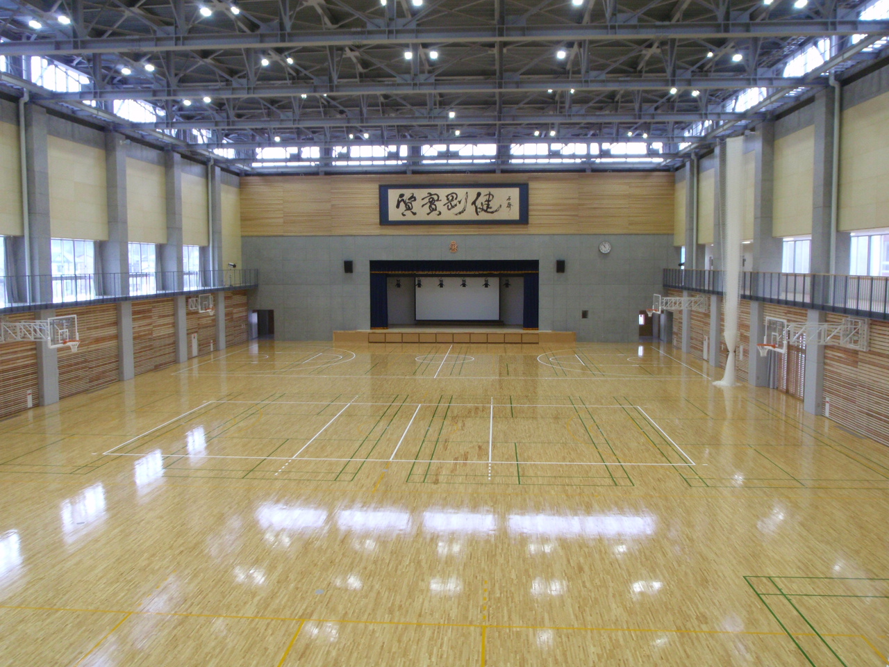 秋田工業高等学校体育館