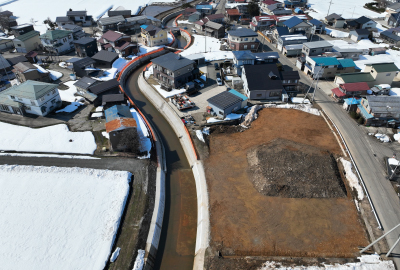 横手西部農業水利事業　皆瀬3号幹線用水路(その13)建設工事