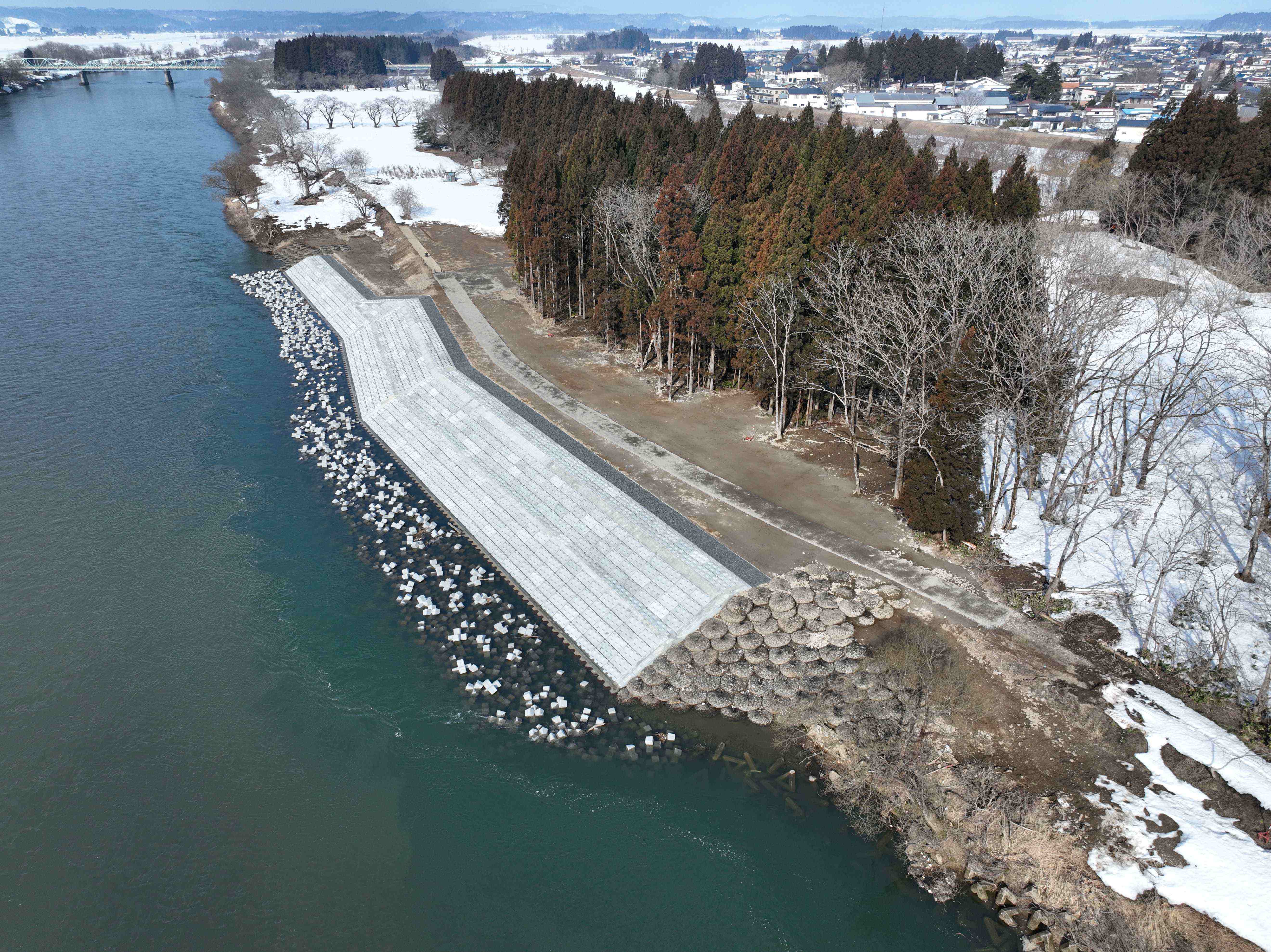 雄物川上流神宮寺地区災害復旧工事
