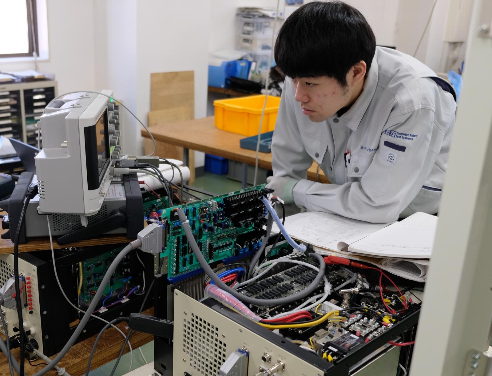 開発現場や装置を見てみよう！ CATS社内見学会！！