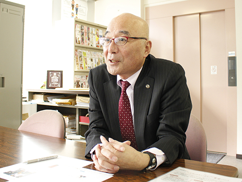 採用担当者:専務取締役 藤田 昭夫さん
